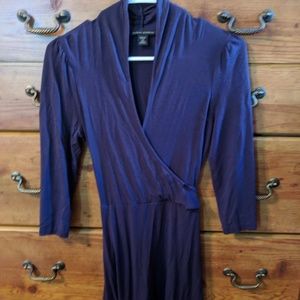 Faux wrap dress